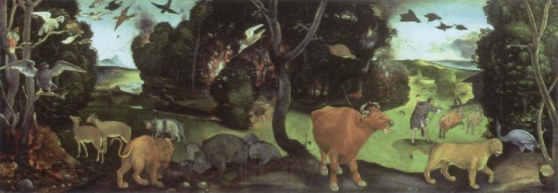 Piero di Cosimo the forest fire